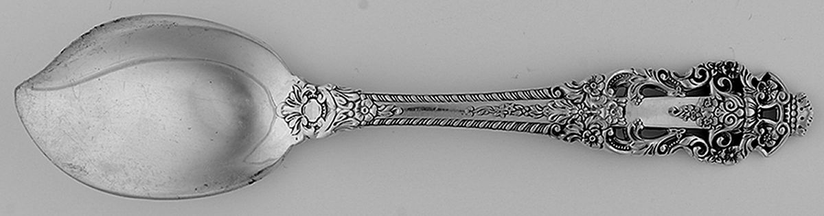 Crown Baroque (Sterling, 1975) Large Solid Jelly Server by Gorham Silver-1