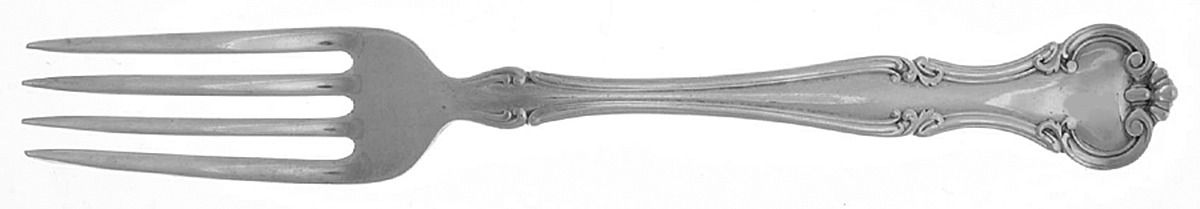 Cromwell (Sterling, 1900, No Monos) Solid Youth Tea Fork by Gorham Silver-1