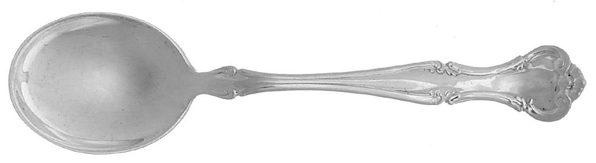 Cromwell (Sterling, 1900, No Monos) Small Short Handle Chocolate Spoon by Gorham Silver-1
