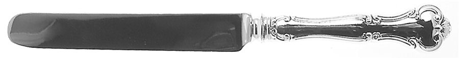 Cromwell (Sterling, 1900, No Monos) Blunt Hollow Knife with Bolster by Gorham Silver-1