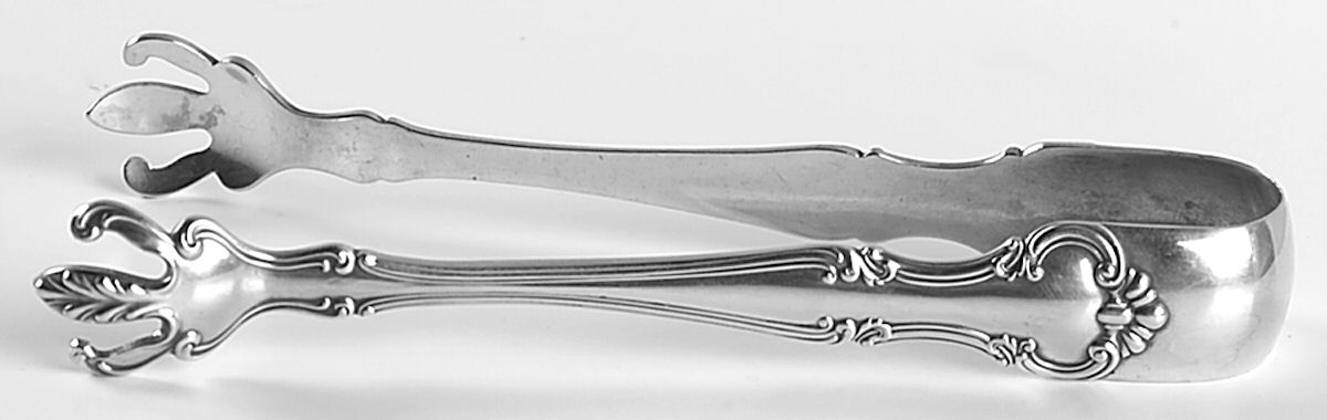 Cromwell (Sterling, 1900, No Monos) Large Sugar Tongs by Gorham Silver-1