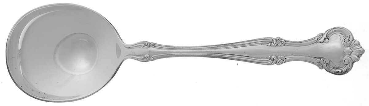 Cromwell (Sterling, 1900, No Monos) Round Bowl Soup Spoon (Gumbo) by Gorham Silver-1