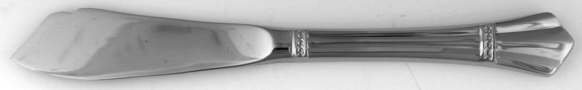 Danube (Stainless) Hollow Handle Master Butter Knife by Gorham Silver-1