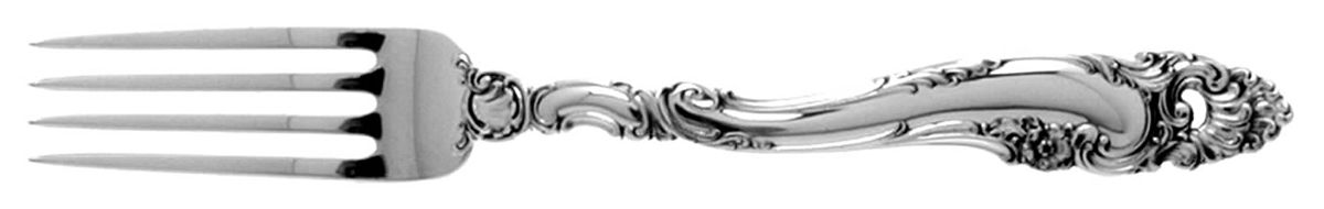 Decor (Sterling, 1953, No Monograms) Fork by Gorham Silver-1