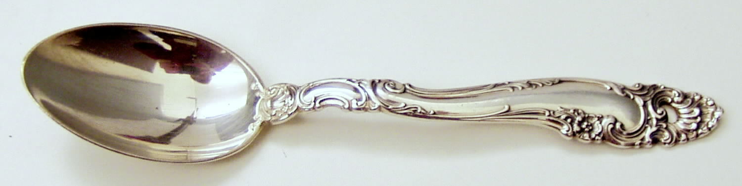 Decor (Sterling, 1953, No Monograms) Teaspoon by Gorham Silver-1