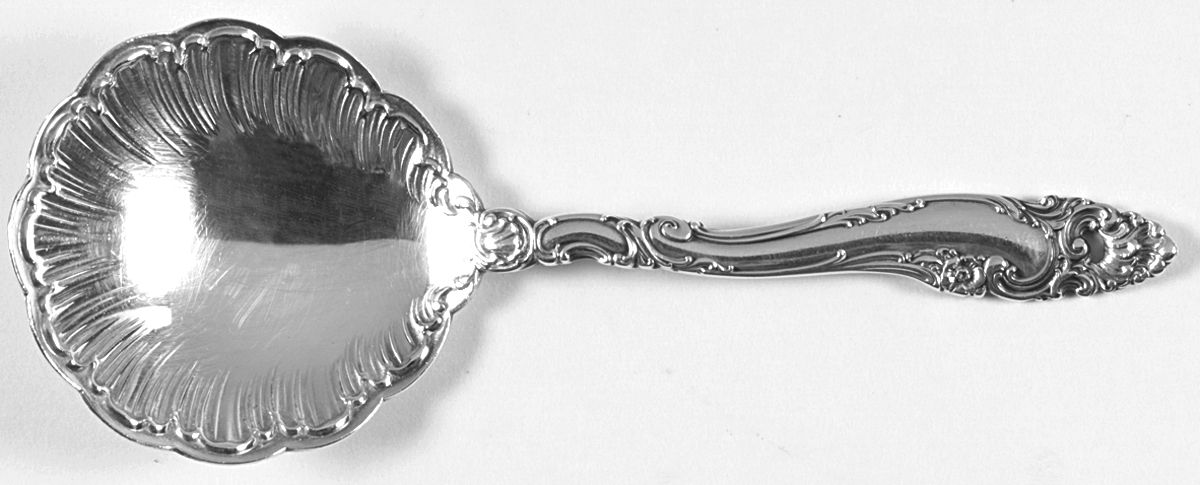 Decor (Sterling, 1953, No Monograms) Solid Bon Bon Spoon by Gorham Silver-1