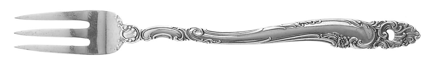 Decor (Sterling, 1953, No Monograms) Cocktail/Seafood Fork by Gorham Silver-1