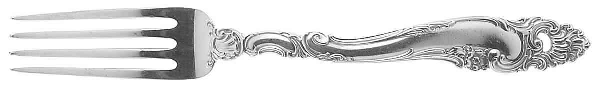 Decor (Sterling, 1953, No Monograms) Fork by Gorham Silver-1