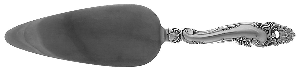 Decor (Sterling, 1953, No Monograms) Pie Server with Stainless Blade by Gorham Silver-1