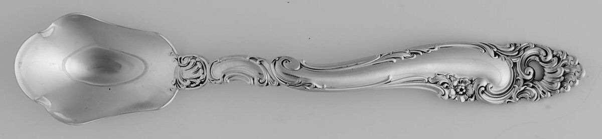 Decor (Sterling, 1953, No Monograms) Relish Spoon by Gorham Silver-1