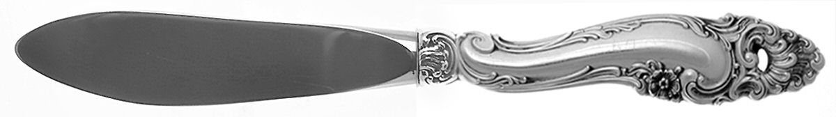 Decor (Sterling, 1953, No Monograms) Hollow Handle Master Butter Knife by Gorham Silver-1