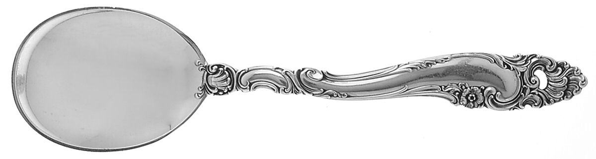 Decor (Sterling, 1953, No Monograms) Round Bowl Soup Spoon (Cream Soup) by Gorham Silver-1