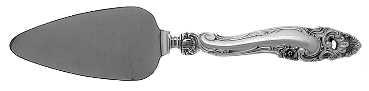 Decor (Sterling, 1953, No Monograms) Cheese Server with Stainless Blade by Gorham Silver-1
