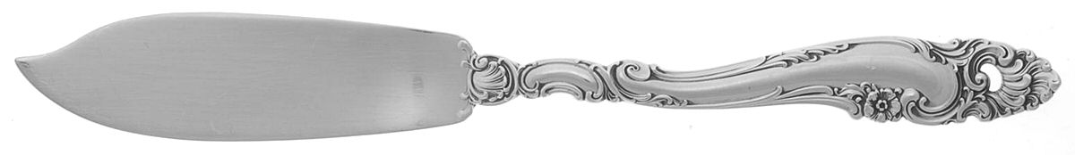Decor (Sterling, 1953, No Monograms) Flat Handle Master Butter Knife by Gorham Silver-1