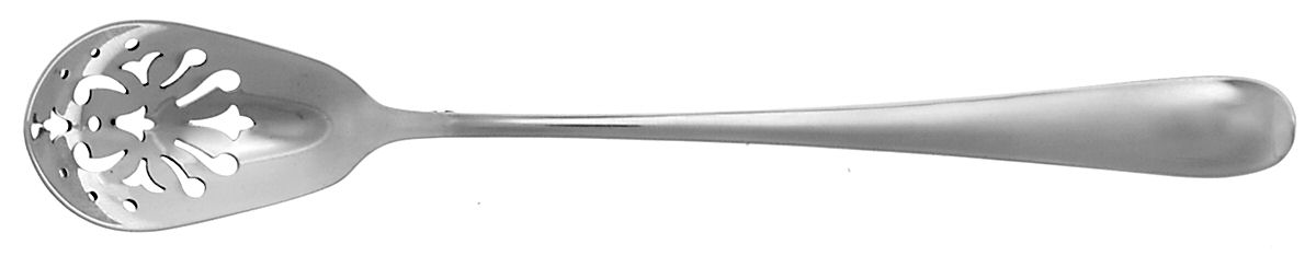 Dolly Madison (Sterling, 1929) Pierced Bowl Short Handle Olive Spoon by Gorham Silver-1