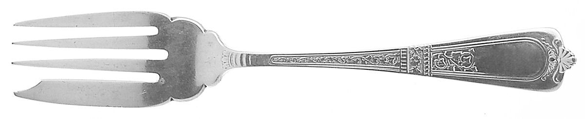 Domestic (Sterling, 1880) Individual Salad Fork by Gorham Silver-1