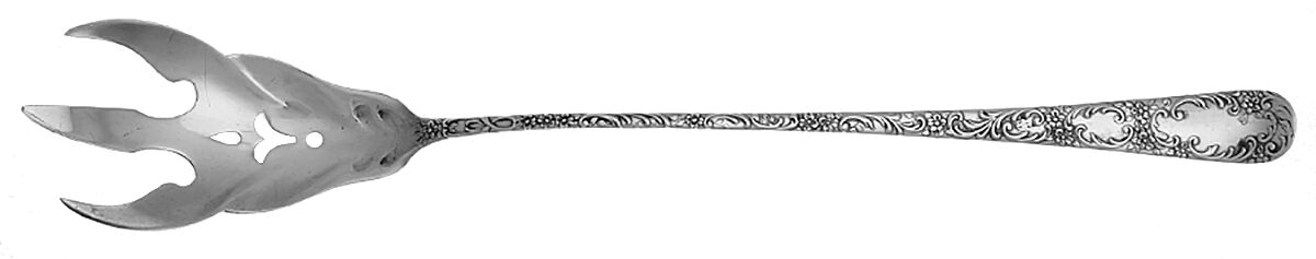 Douglas (Sterling, 1899) Large Lettuce Serving Fork by Gorham Silver-1