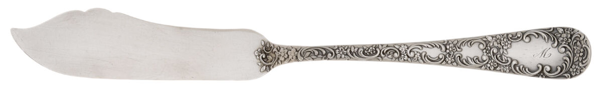 Douglas (Sterling, 1899) Flat Handle Master Butter Knife by Gorham Silver-1