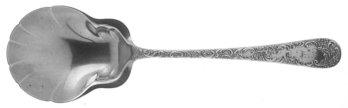 Douglas (Sterling, 1899) Solid Salad Serving Spoon by Gorham Silver-1
