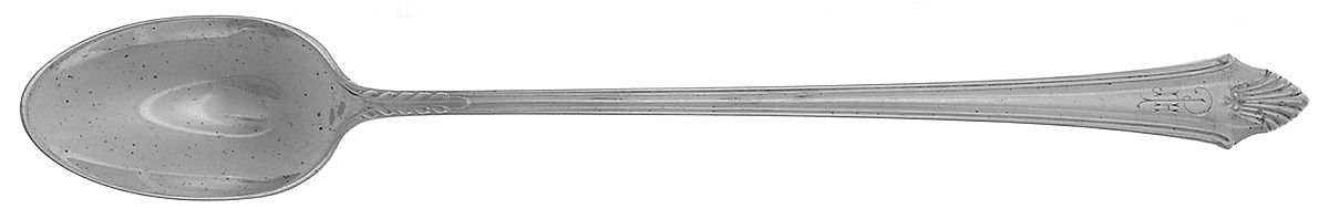 Edgemont (Sterling, 1987) Monogram Iced Tea Spoon by Gorham Silver-1