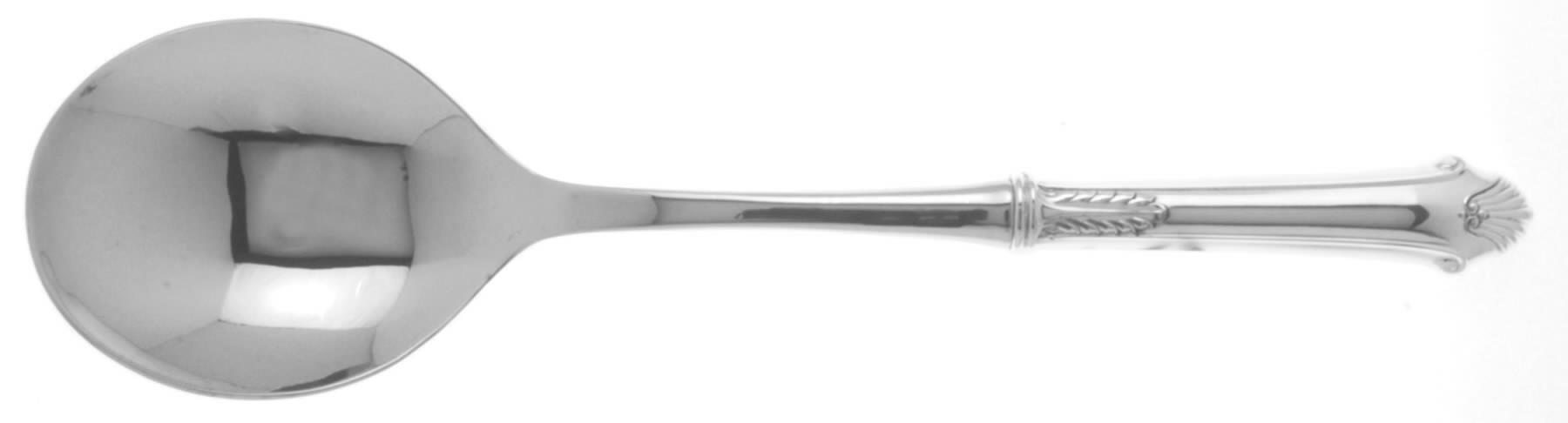 Edgemont (Sterling, 1987) Salad Servng Spoon with Stainless Bowl by Gorham Silver-1