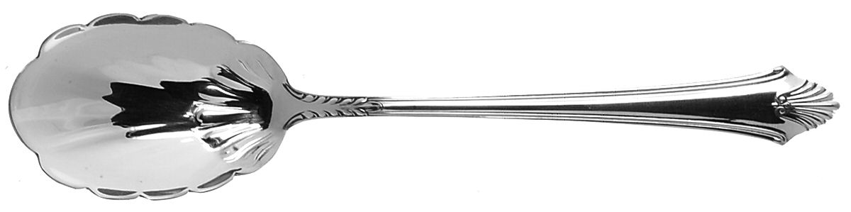 Edgemont (Sterling, 1987) Sugar Shell Spoon by Gorham Silver-1