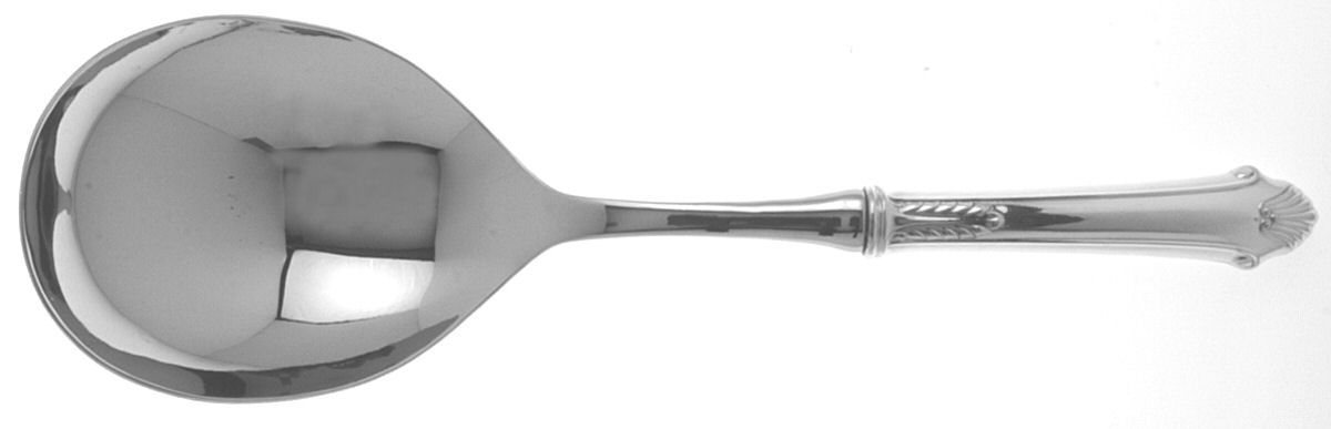 Edgemont (Sterling, 1987) Smooth Casserole Spoon with Stainless Bowl by Gorham Silver-1