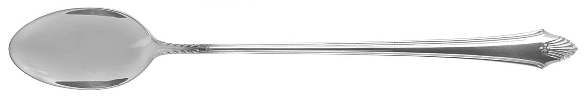 Edgemont Gold (Sterling, Gold Accent, 1987) Iced Tea Spoon by Gorham Silver-1