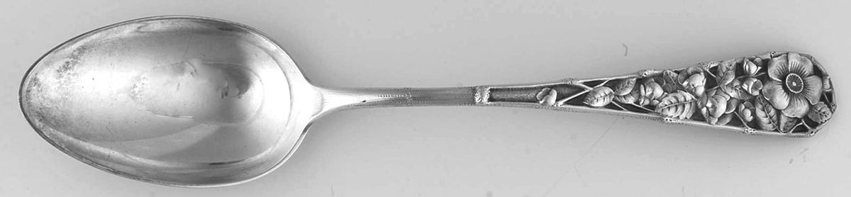 Eglantine (Sterling, 1870) Tablespoon (Serving Spoon) by Gorham Silver-1