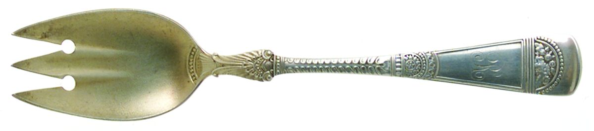 Empress (Sterling, 1880) Ice Cream Fork by Gorham Silver-1