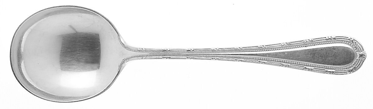 Empire (Silverplate, 1906) Round Bowl Soup Spoon (Gumbo) by Gorham Silver-1