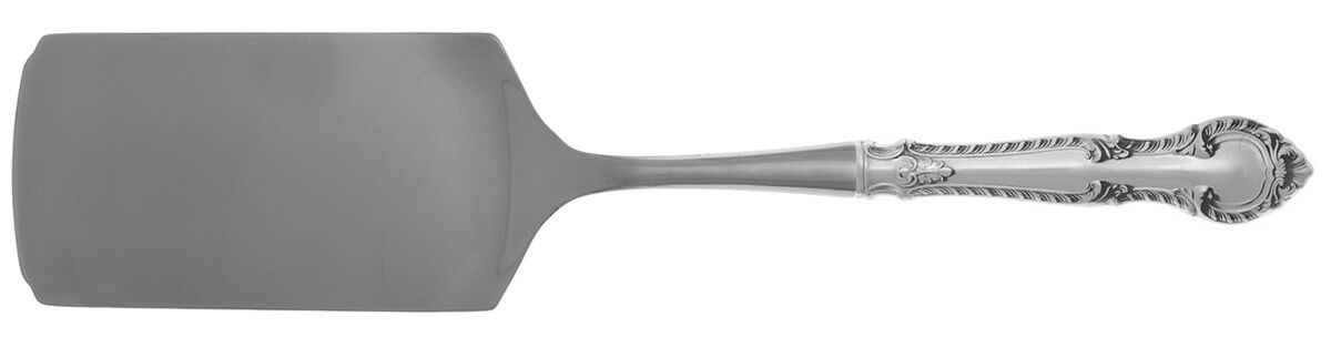 English Gadroon (Sterling, 1939, No Monos) Lasagna Server with Stainless Blade HC by Gorham Silver-1