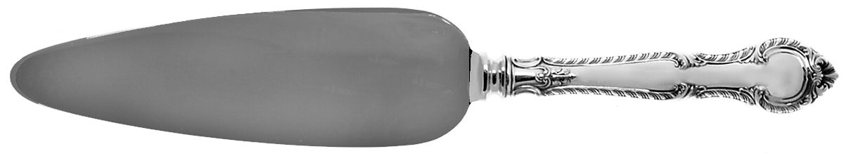 English Gadroon (Sterling, 1939, No Monos) Pie Server with Stainless Blade by Gorham Silver-1