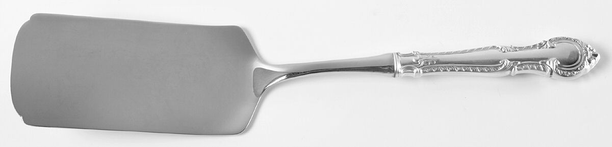 English Gadroon (Sterling, 1939, No Monos) Lasagna Server with Stainless Blade by Gorham Silver-1