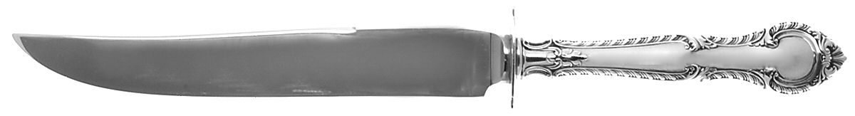 English Gadroon (Sterling, 1939, No Monos) Small Carving Knife W/Sterling Guard by Gorham Silver-1