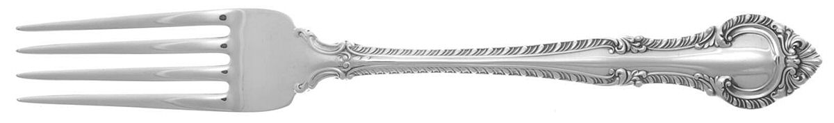 English Gadroon (Sterling, 1939, No Monos) Place Size Fork by Gorham Silver-1