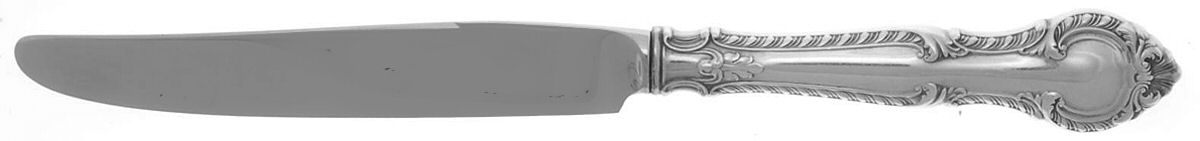 English Gadroon (Sterling, 1939, No Monos) New French Hollow Knife by Gorham Silver-1