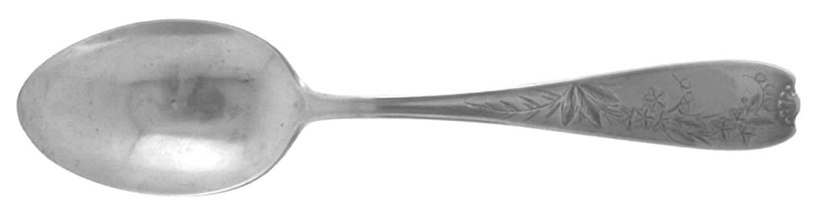 Engraved 31 (Sterling, 1885) Teaspoon by Gorham Silver-1
