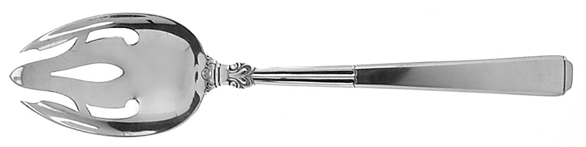 Epic (Sterling, 1941) Pierced Tablespoon (Serving Spoon) by Gorham Silver-1