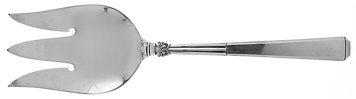 Epic (Sterling, 1941) Large Solid Cold Meat Serving Fork by Gorham Silver-1