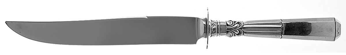 Epic (Sterling, 1941) Small Carving Knife W/Sterling Guard by Gorham Silver-1