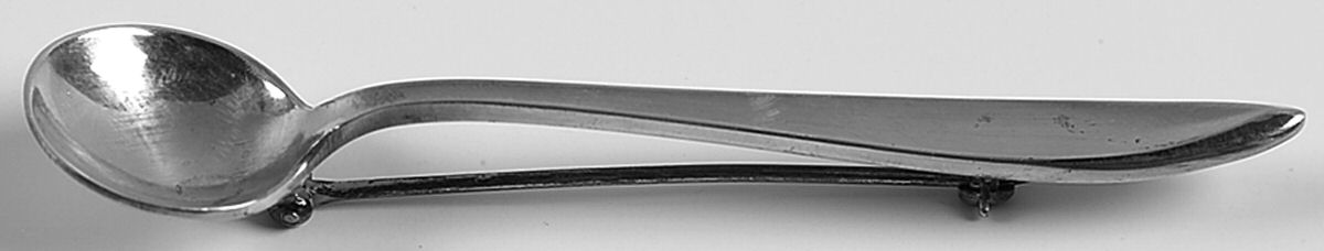 Esprit (Sterling, 1963) Lapel Pin by Gorham Silver-1