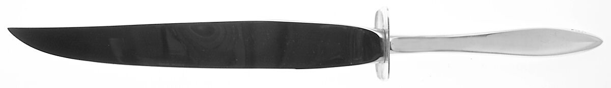 Esprit (Sterling, 1963) Large Carving/Roast Knife StnlBl w/Sterling Guard by Gorham Silver-1
