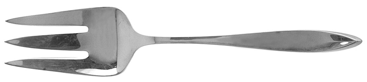 Esprit (Sterling, 1963) Medium Solid Cold Meat Serving Fork by Gorham Silver-1