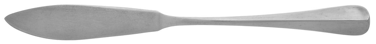 Ethan Allen (Satin Finish, Stainless) Flat Handle Master Butter Knife by Gorham Silver-1
