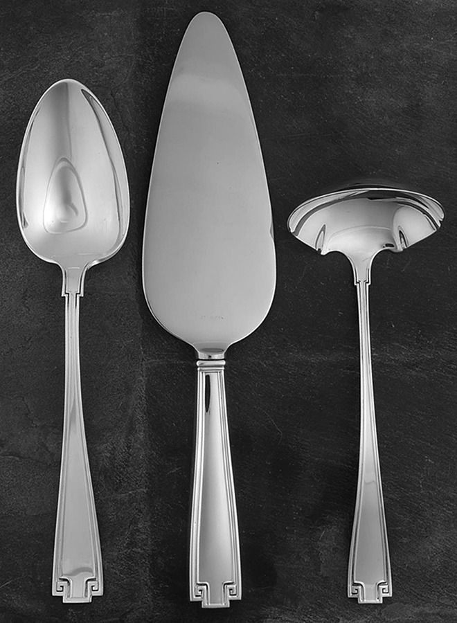 Etruscan (Sterling, 1913) 3 Piece Completer Set by Gorham Silver-1