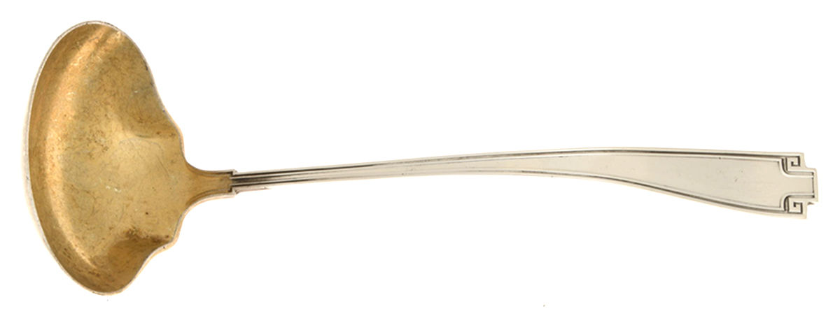 Etruscan (Sterling, 1913) Ladle-Cream/Solid Piece-Small by Gorham Silver-1
