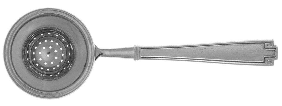 Etruscan (Sterling, 1913) Tea Strainer Overcup Serving-Stainless Bowl HC by Gorham Silver-1