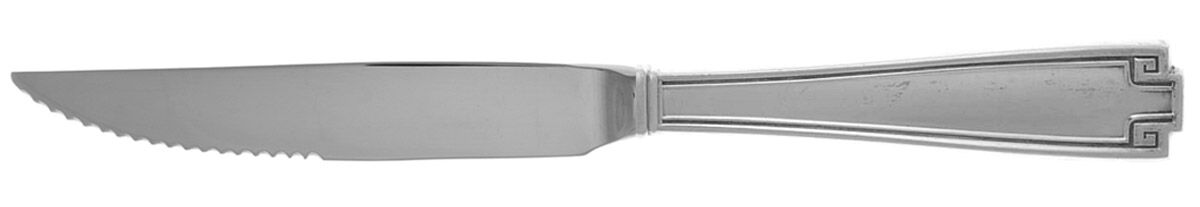 Etruscan (Sterling, 1913) Steak Knife Individual Hollow, Serrate HC by Gorham Silver-1
