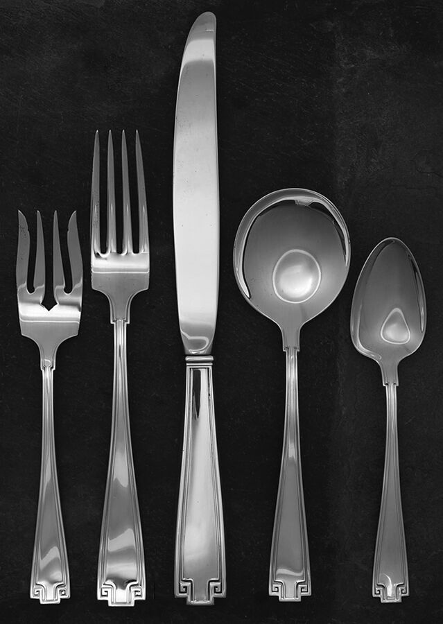 Etruscan (Sterling, 1913) 40  Piece Estate Set by Gorham Silver-1